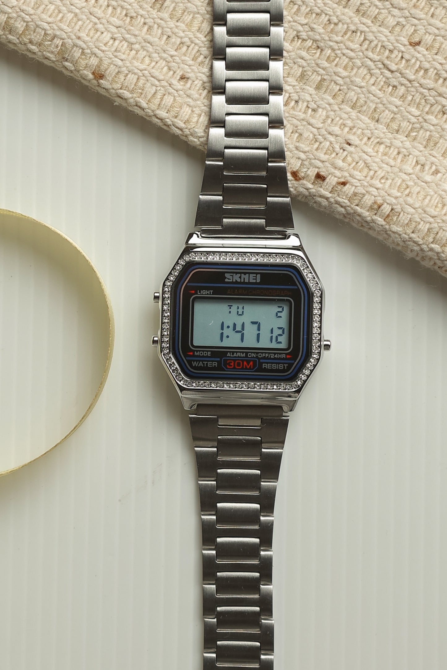 SKMEI Vintage - Silver Watch