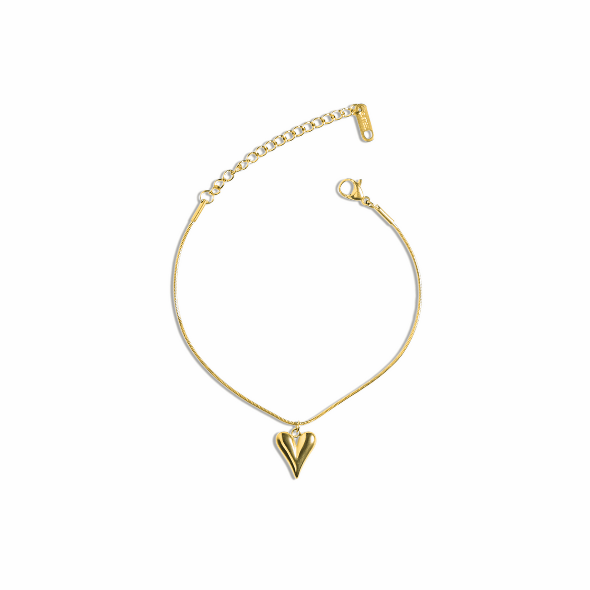 Golden Heart Bracelet