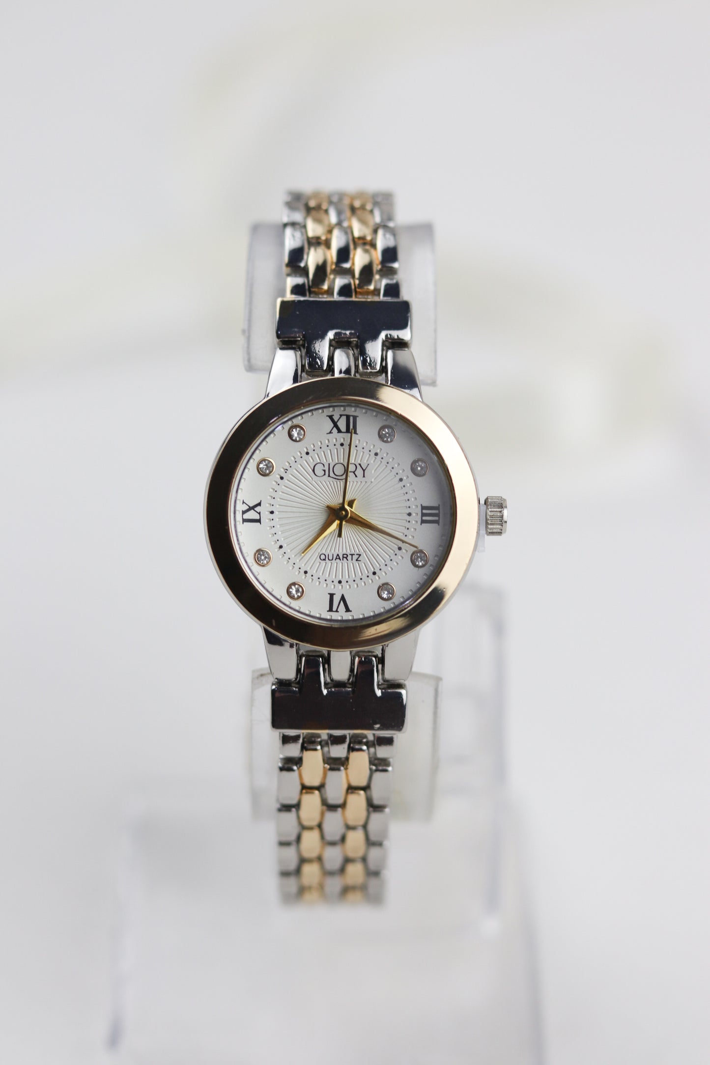 Glory Silver & Gold Elegance Watch