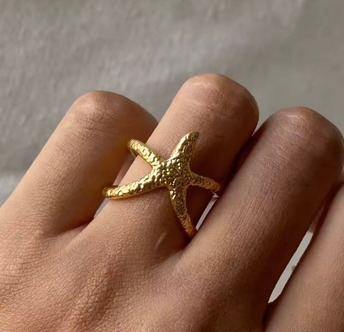 Star Adjustable Ring