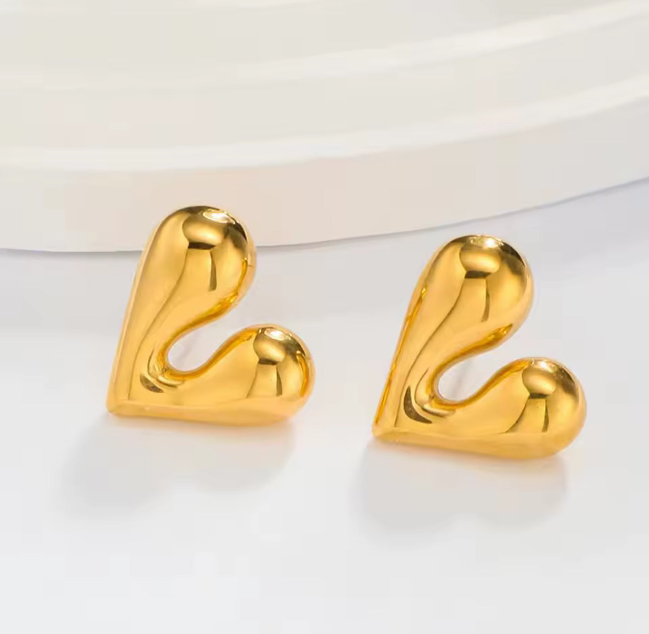 Irregular Heart Earrings