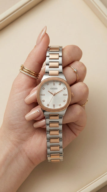 Guess Two-Tone Women Watch