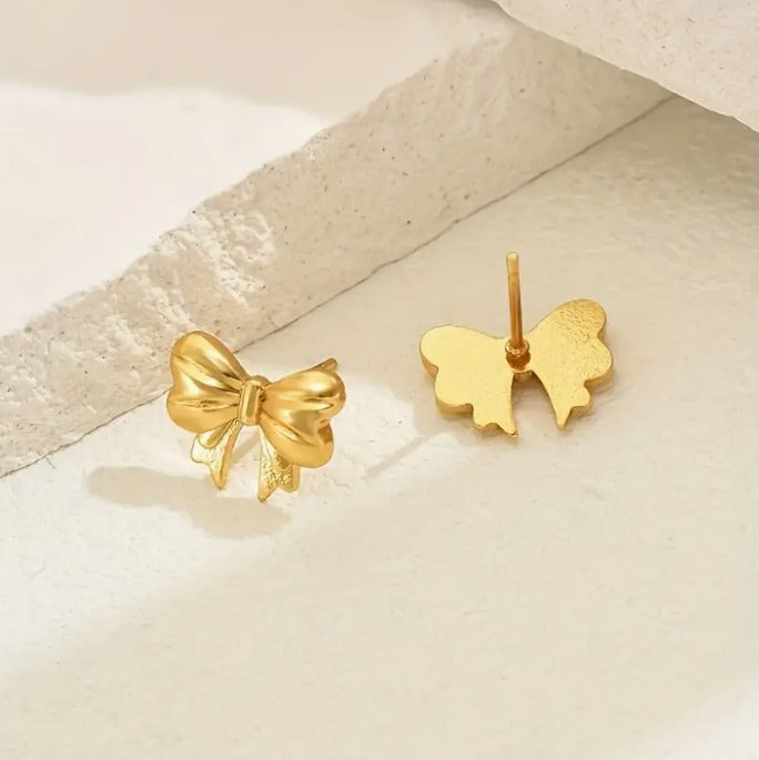 Bowknot Stud Earrings