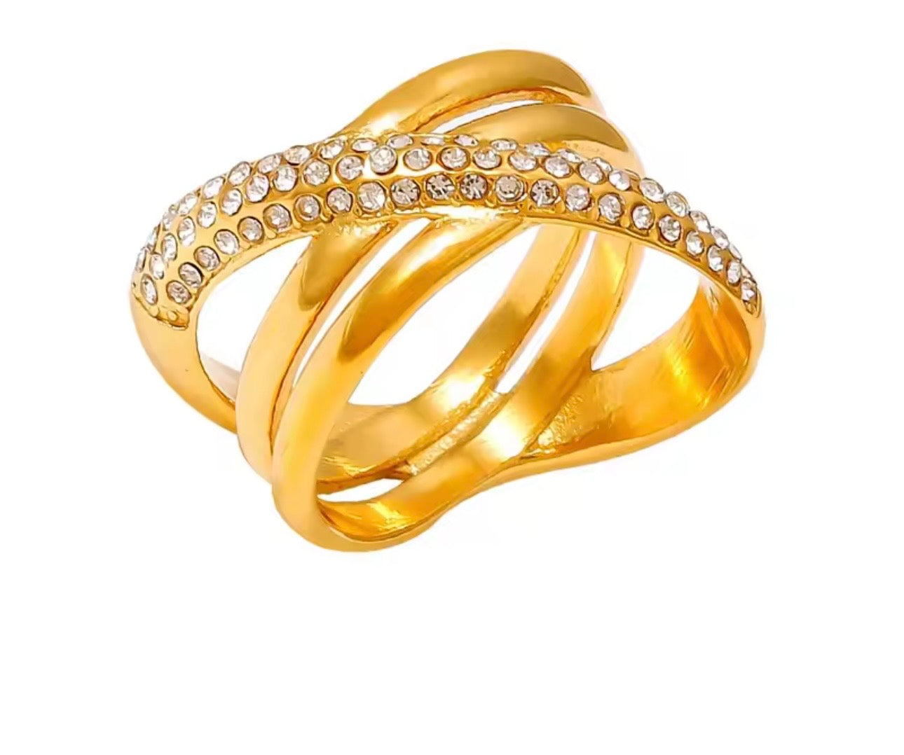 Crisscross Ring