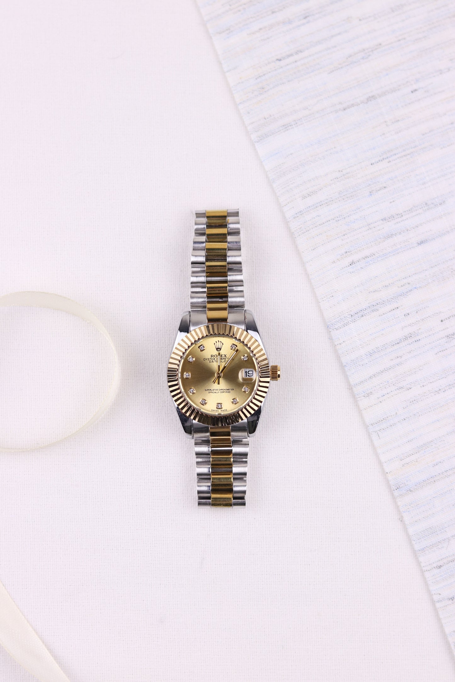 Ro-lex Majestic Era Day-Date Watch