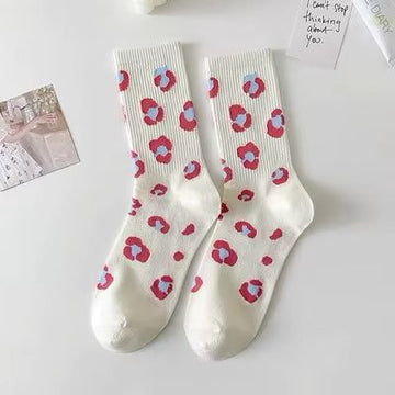 Candy Leopard Socks