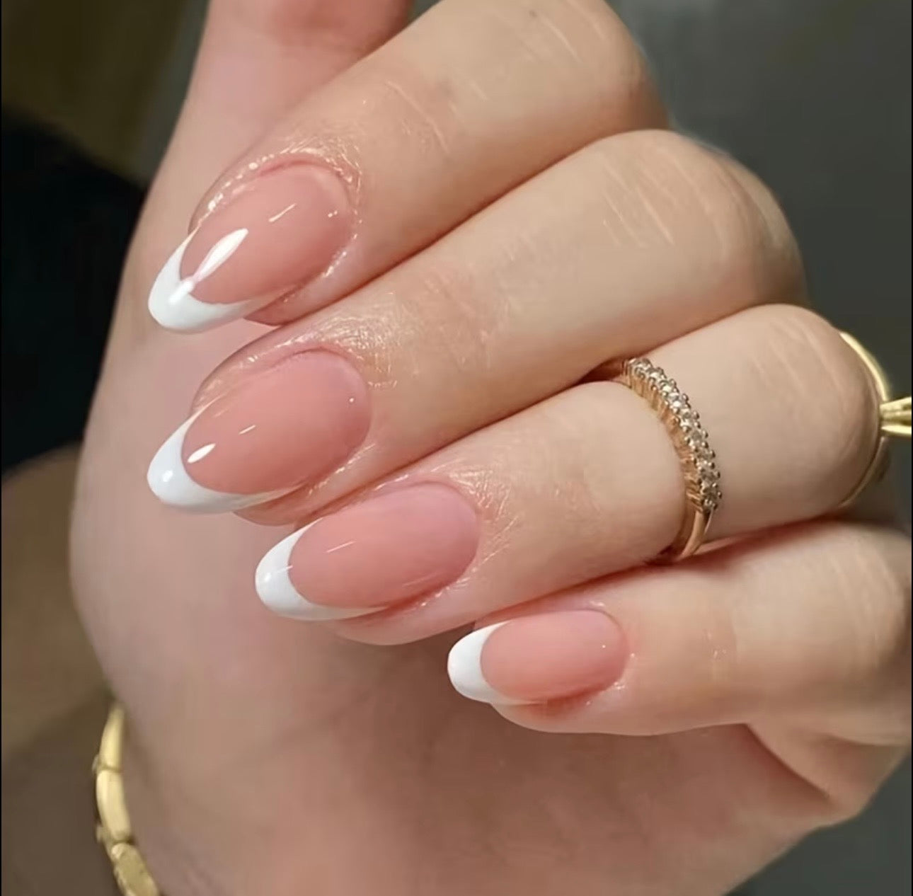 French White Tip 24pcs Press-on Nails