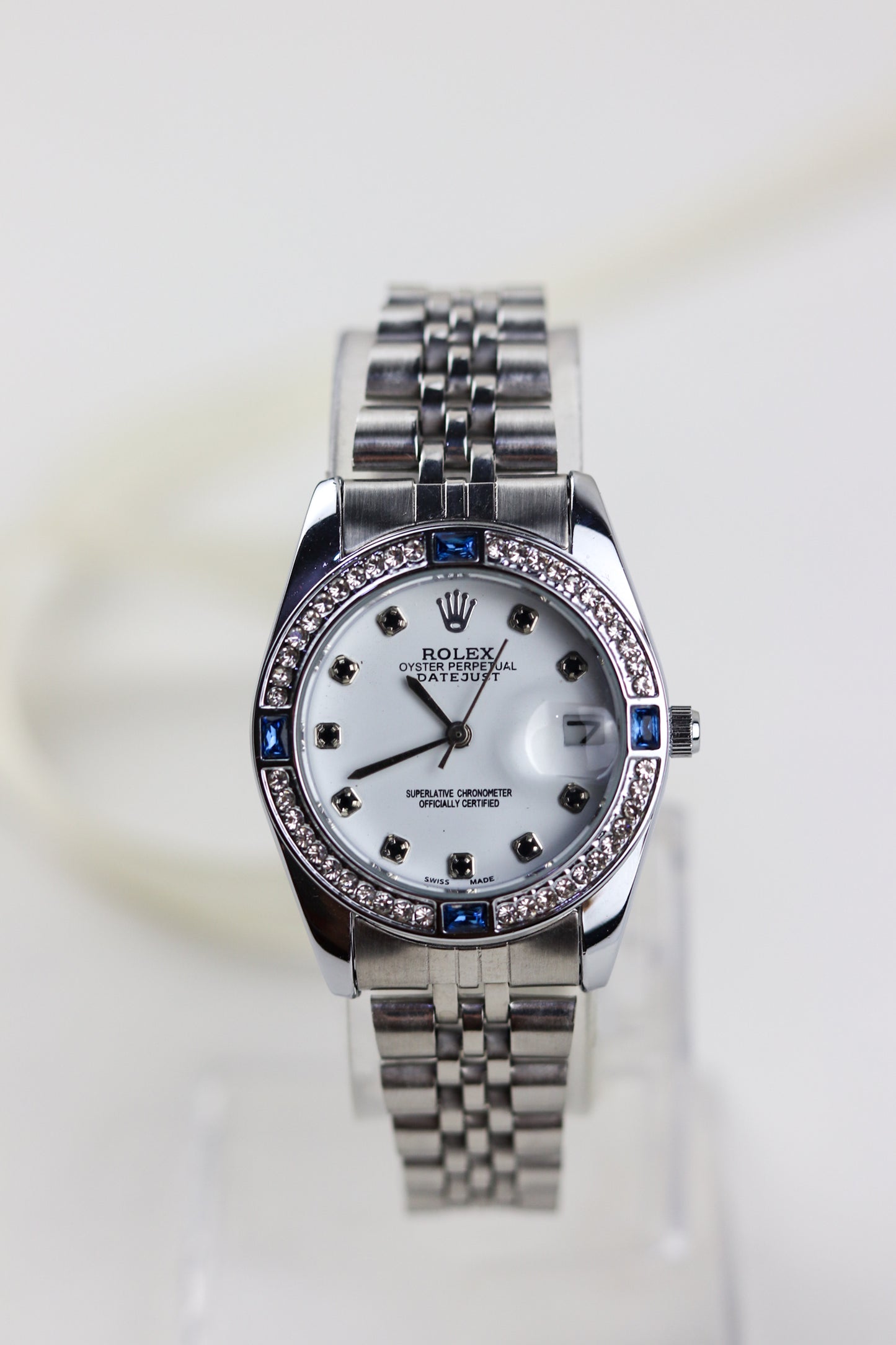 Ro-lex Ice Queen Datejust Watch