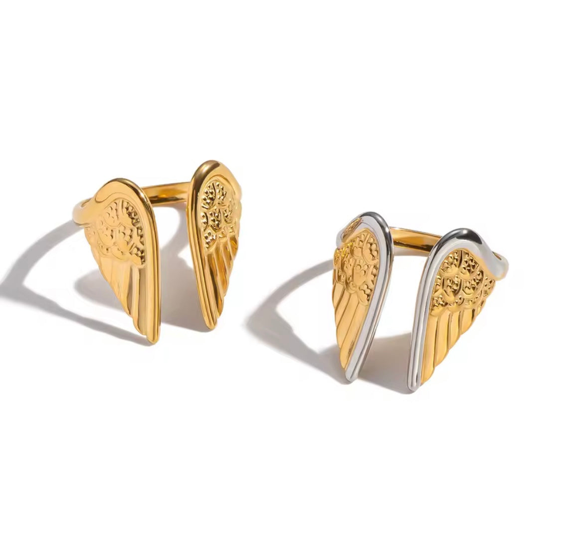Feather Adjustable Ring