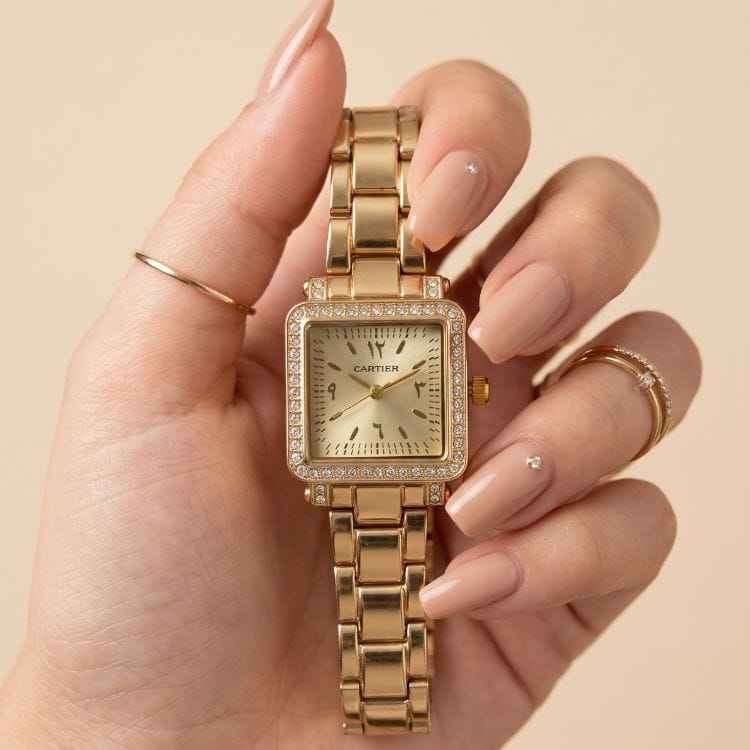 Cartier Studded Women Watch