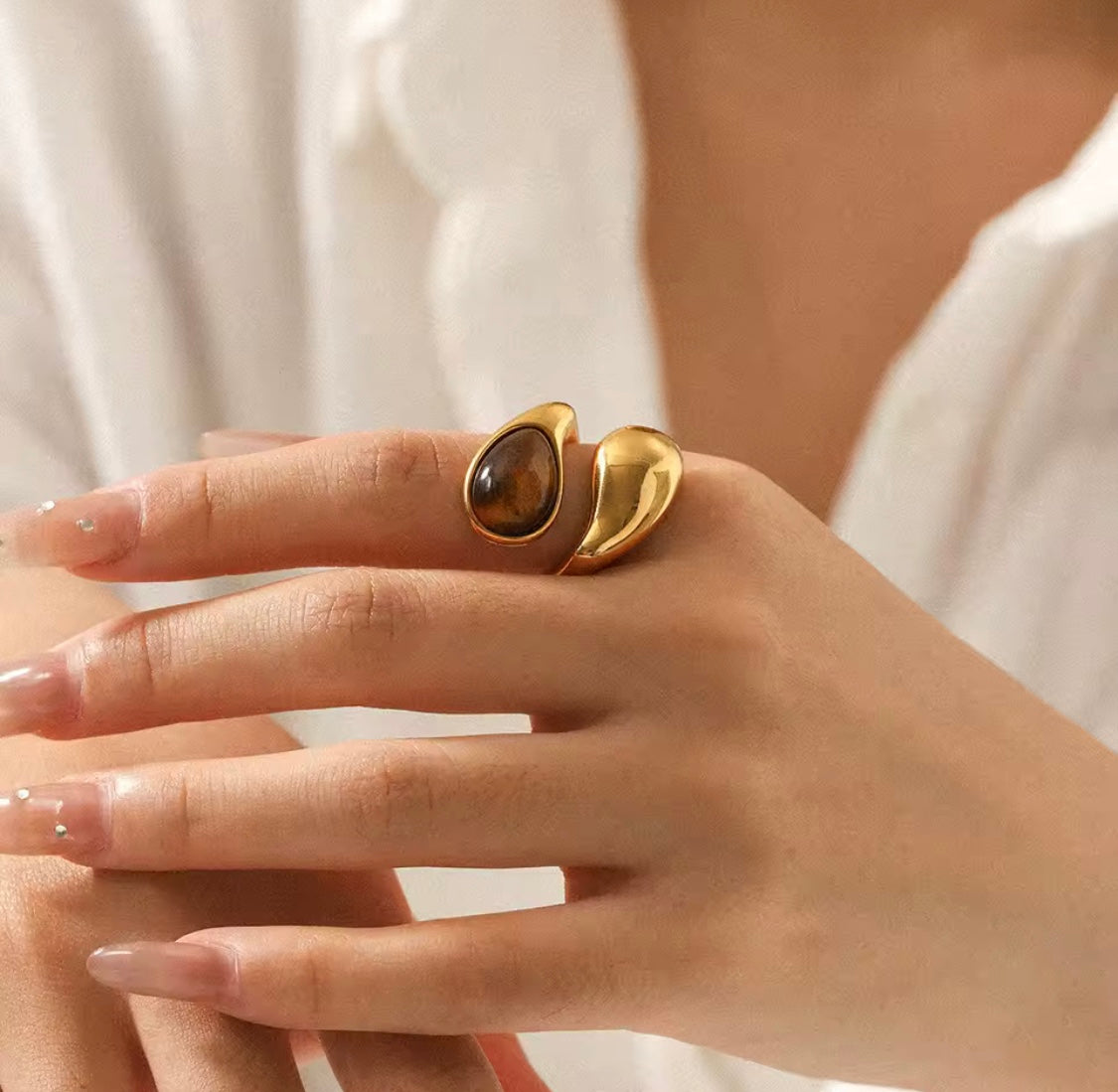 Tiger Wrap Ring