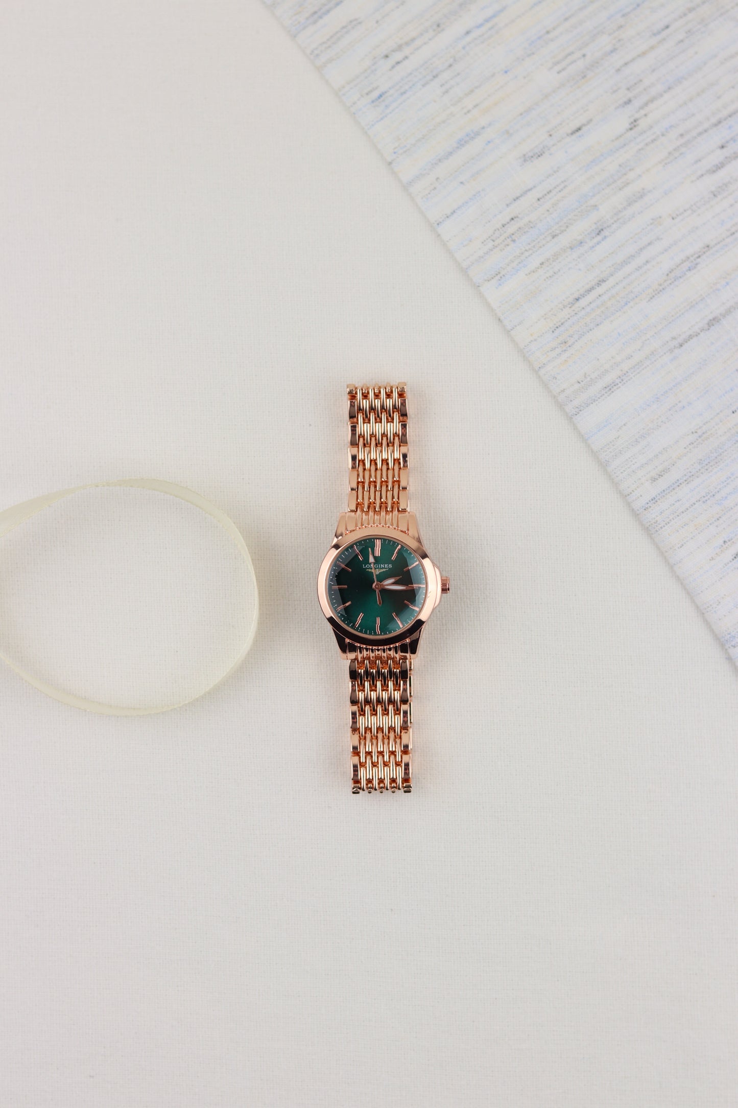 Longines Rosewood Timepiece Watch