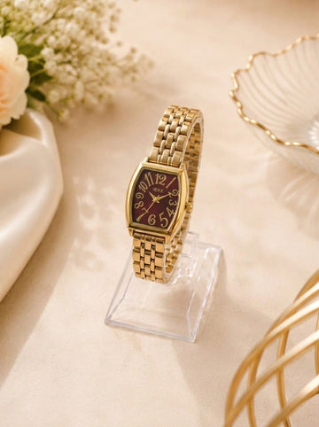 IEKE Burgundy Hour Women Watch