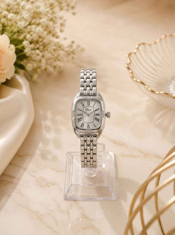 Dior Silver Square Women Watch