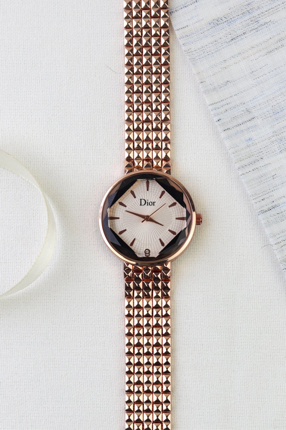 Dior Crystal Bloom Watch Women Watch - Rose Gold