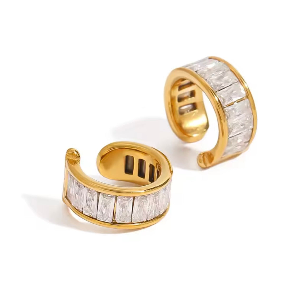 Crystal Cuff Earrings | Sparkling Earrings Pakistan