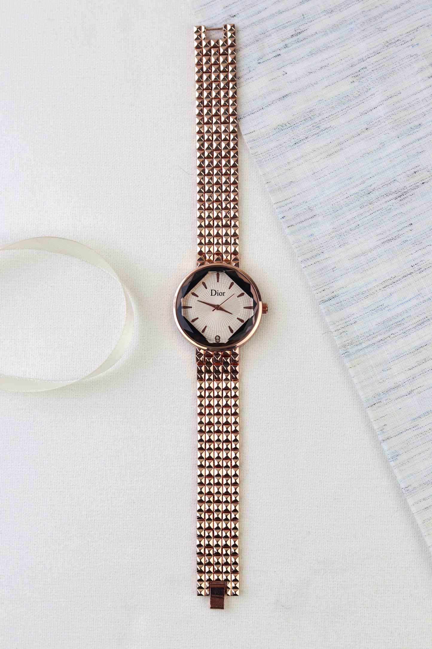 Dior Crystal Bloom Watch Women Watch - Rose Gold