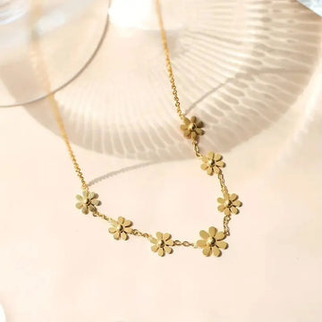 Sunflower Pendant Necklace