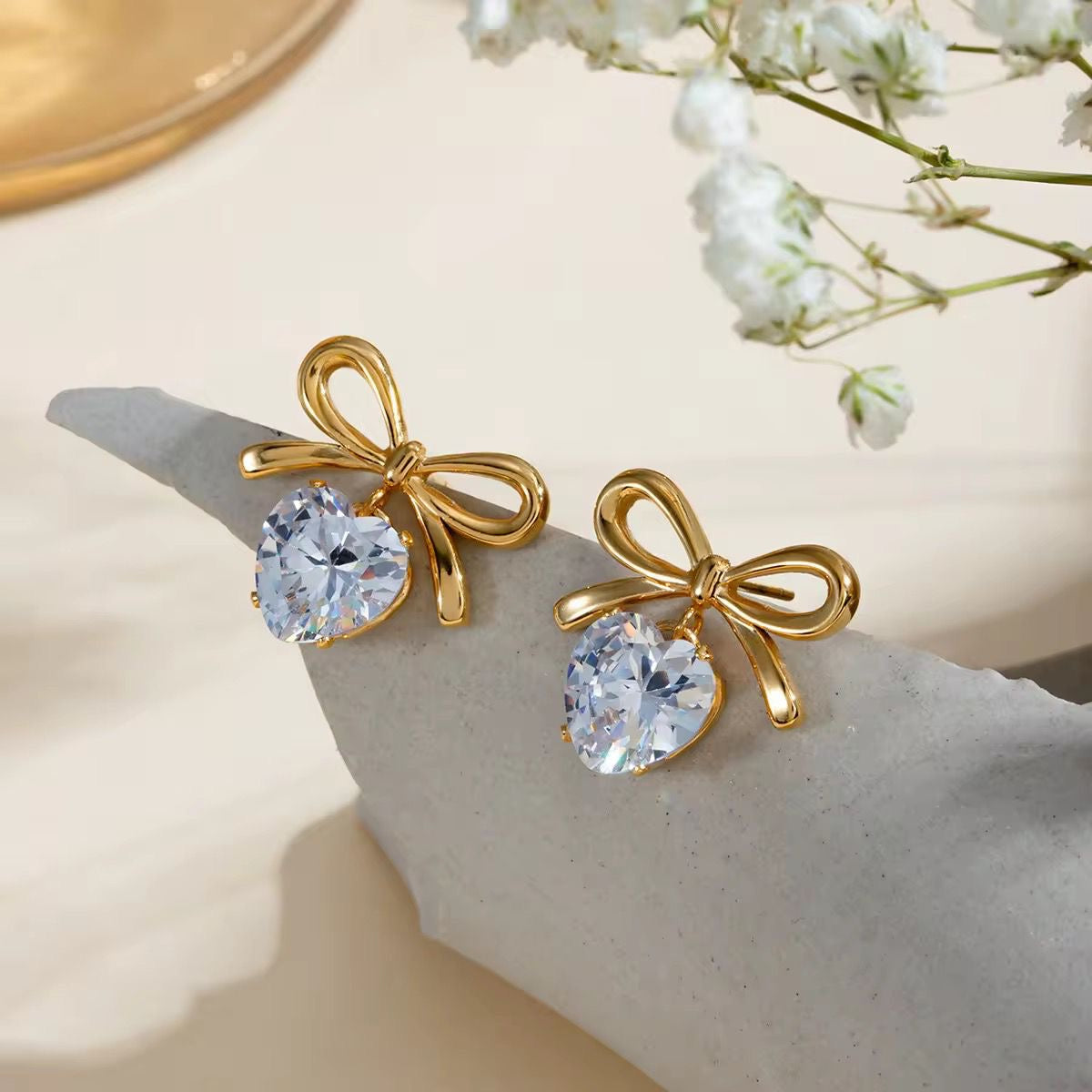 Bow of Love Earrings