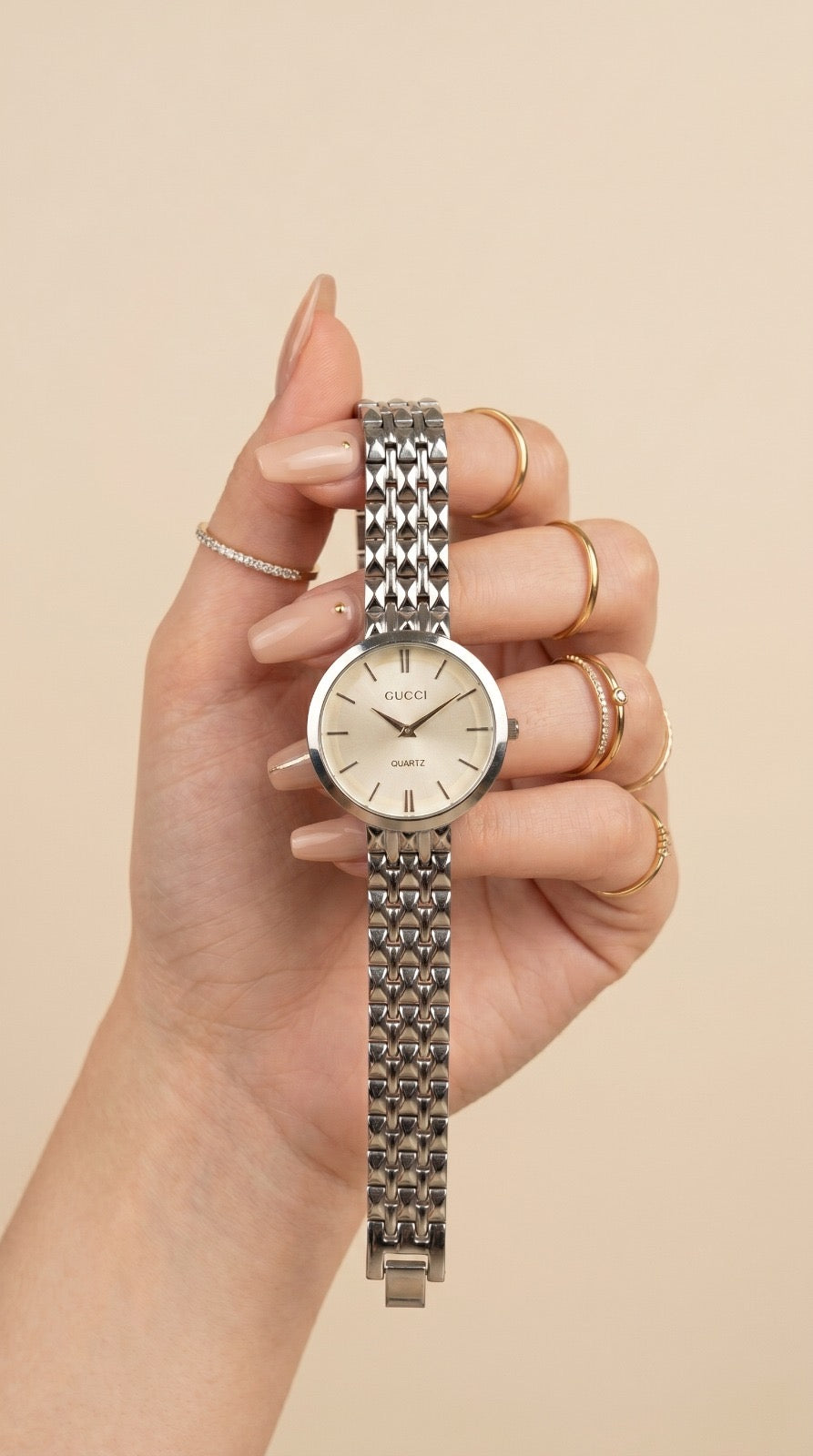 Gucci Luminous Silver Women Watch