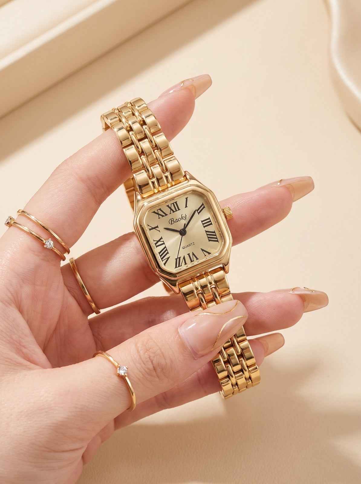 Baoke Classic Gold Women Watch