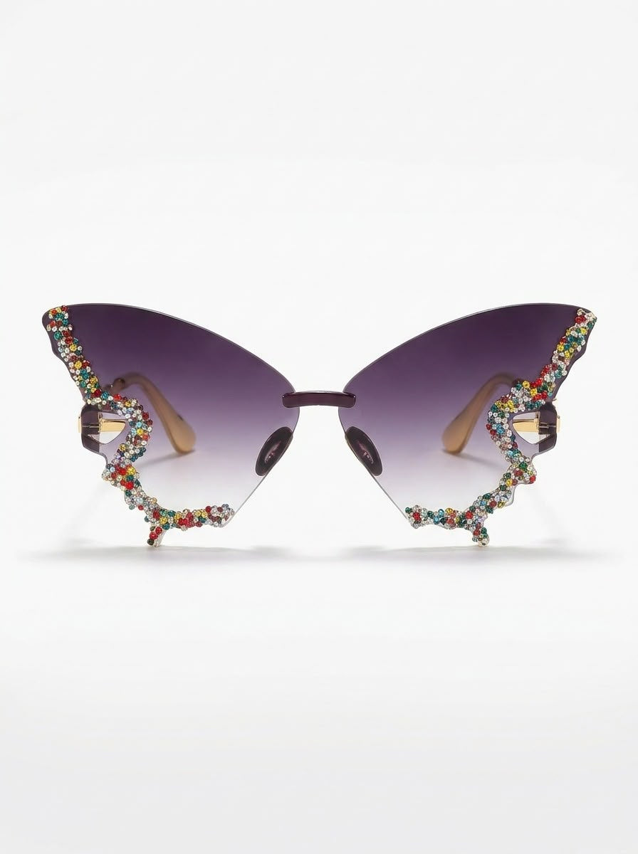 Rainbow Butterfly Sunglasses