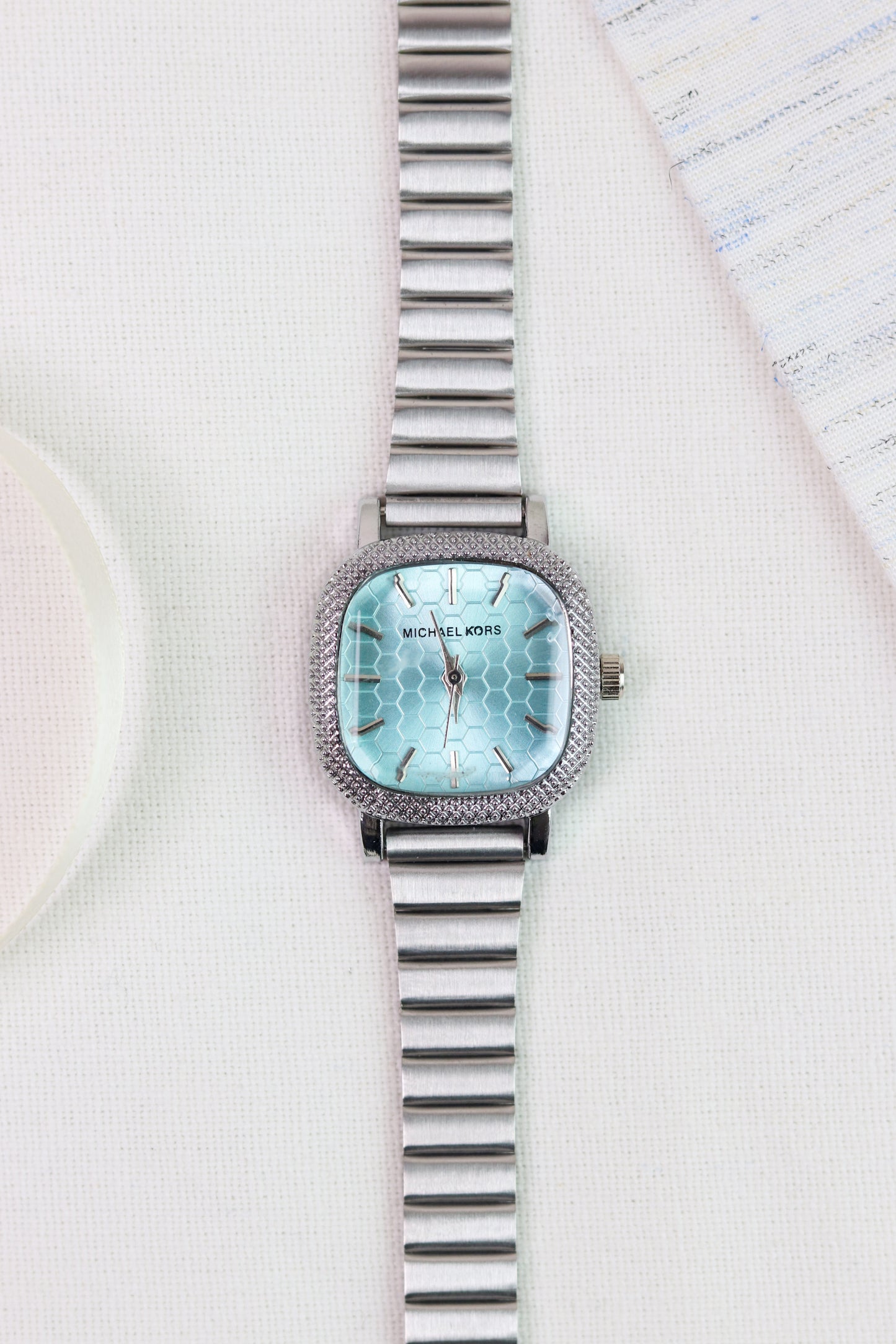 MK Crystal Square Women Watch