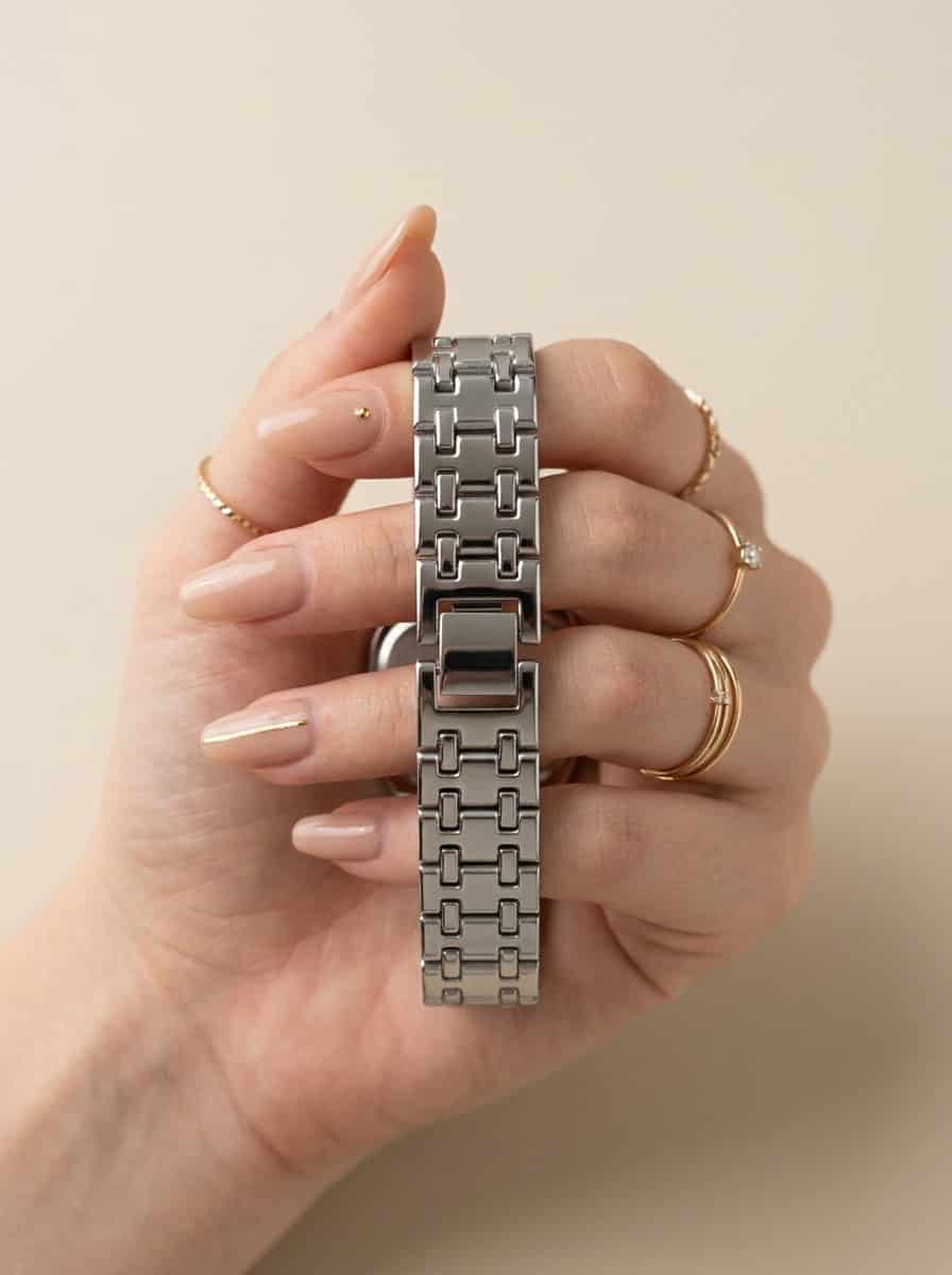 AP Arabic Silver Women Watch