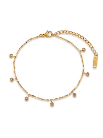 Round Disc Anklet for Women | Trendy Disc Anklet Pakistan