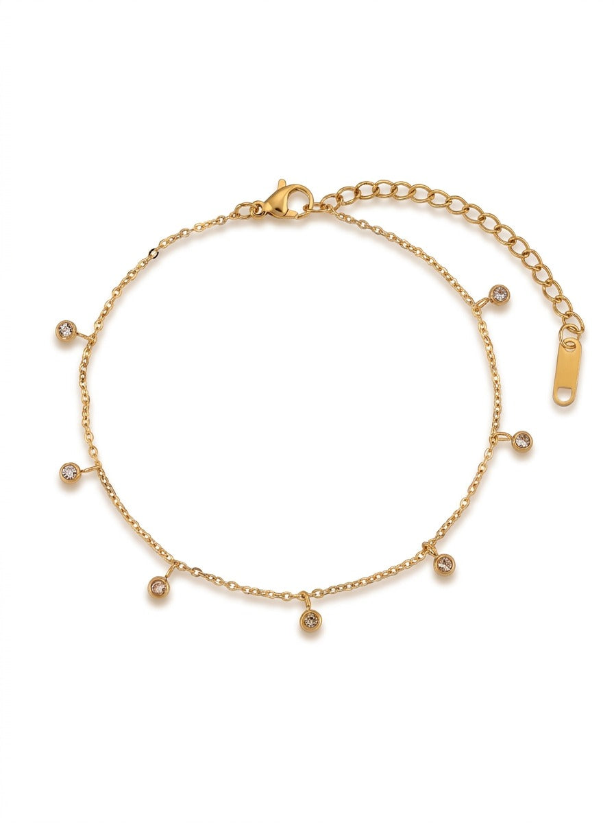 Round Disc Anklet for Women | Trendy Disc Anklet Pakistan