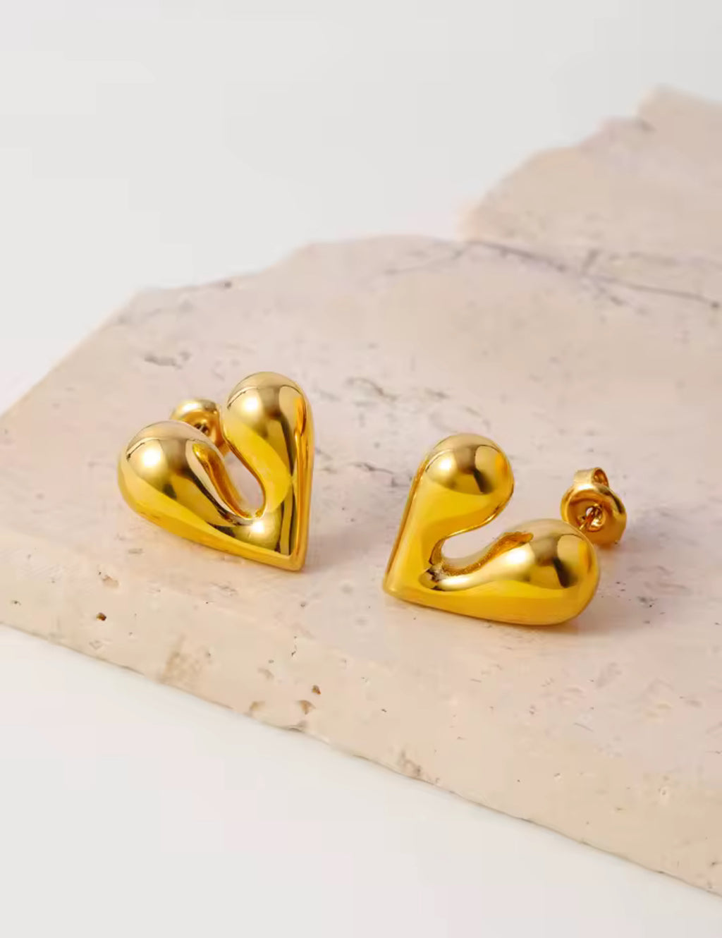 Irregular Heart Earrings