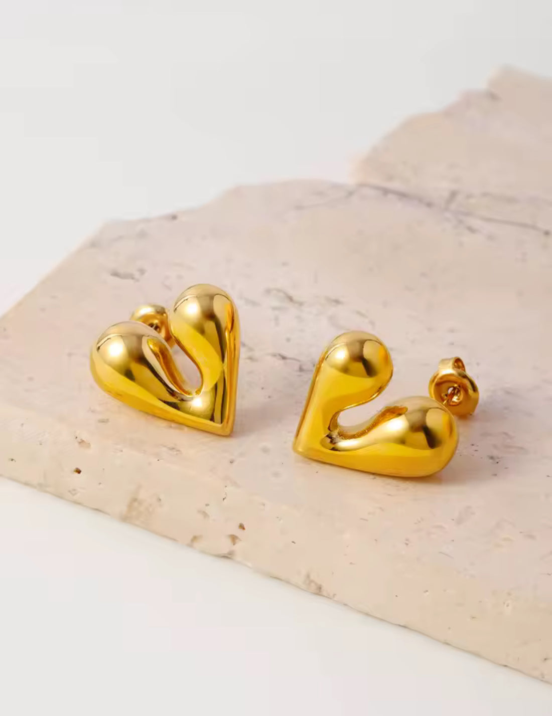 Irregular Heart Earrings