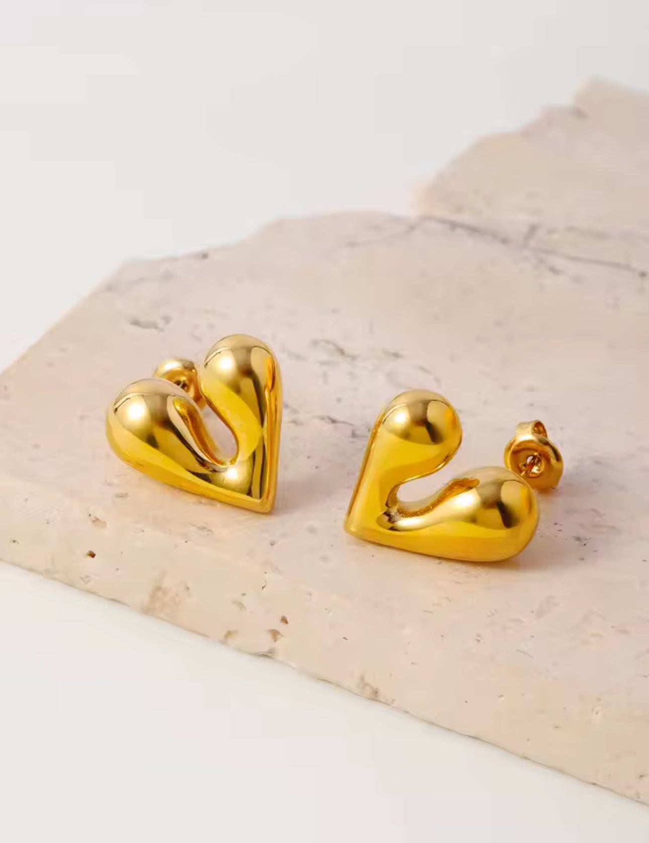 Irregular Heart Earrings
