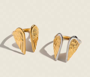 Feather Adjustable Ring