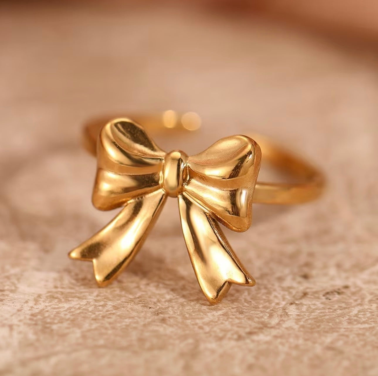 Ribbon Ring Adjustable