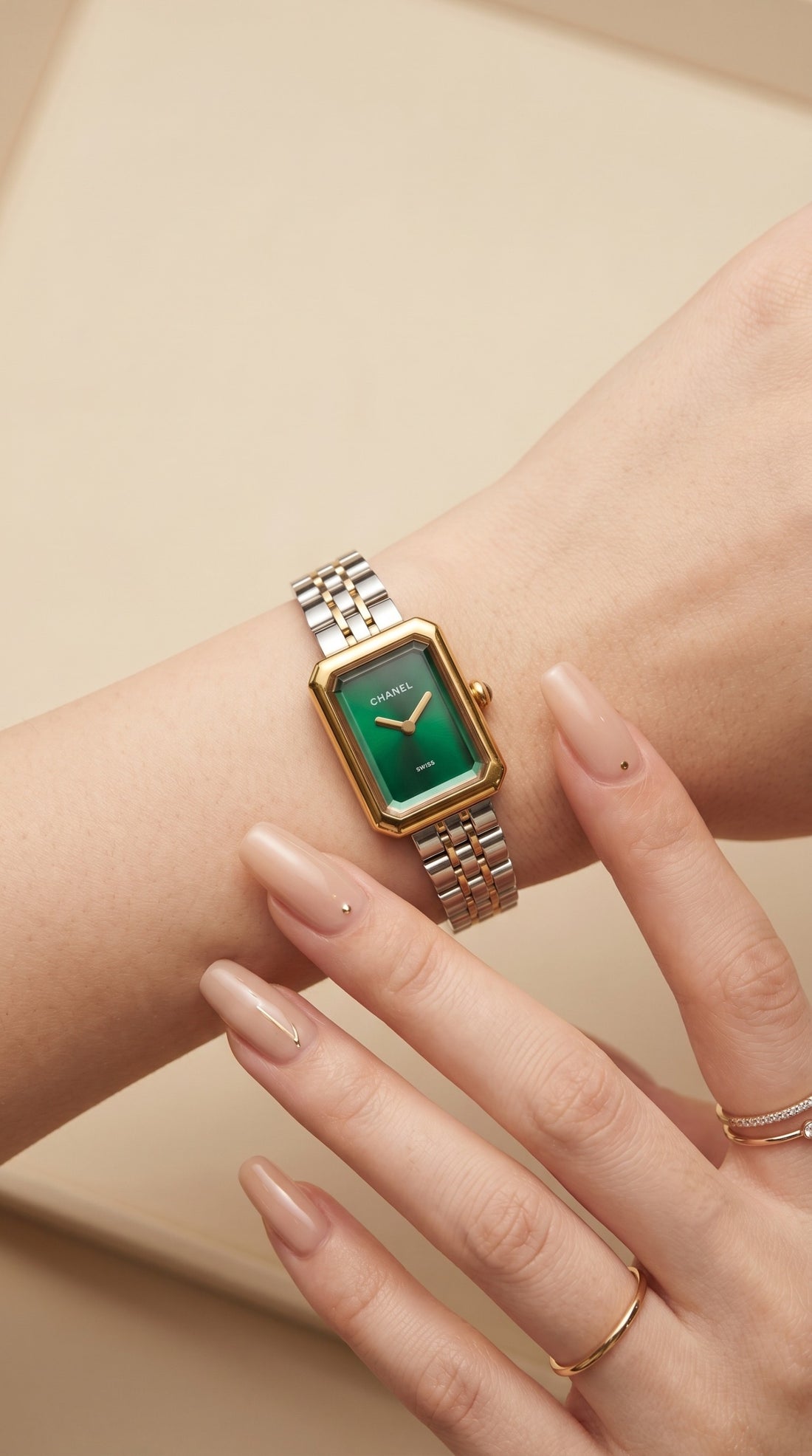 Chanel Iconic Women Watch - Green Dial
