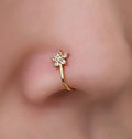 Mini-Flower Shaped Nose Ring