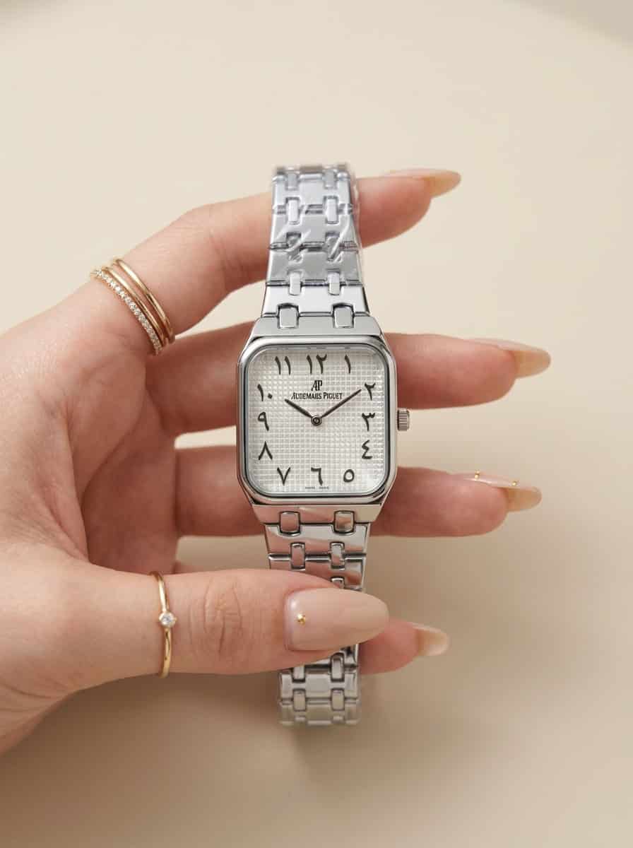 AP Arabic Silver Women Watch