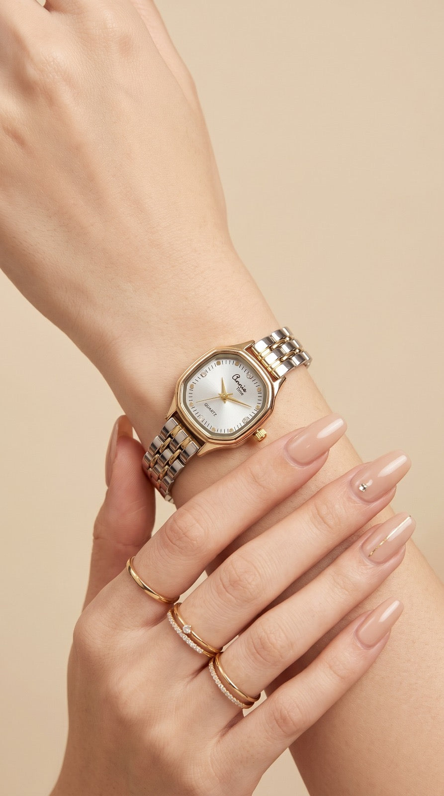 Vintage Octagon Women Watch