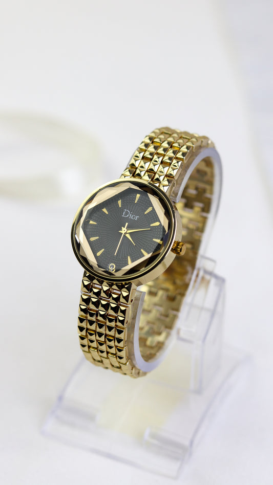 Dior Crystal Bloom Watch Women Watch - Golden