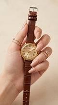 Cabosen Classic Women Strap Watch - Brown