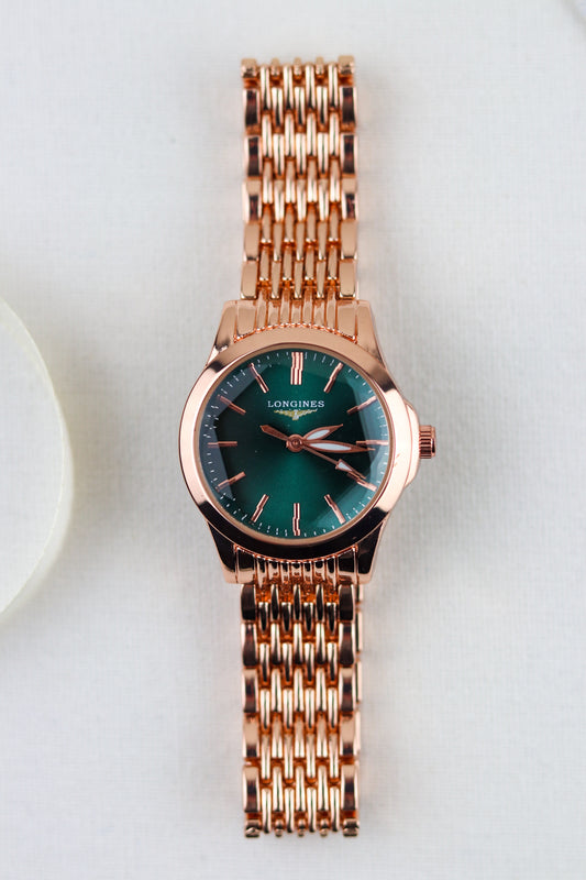 Longines Rosewood Timepiece Watch