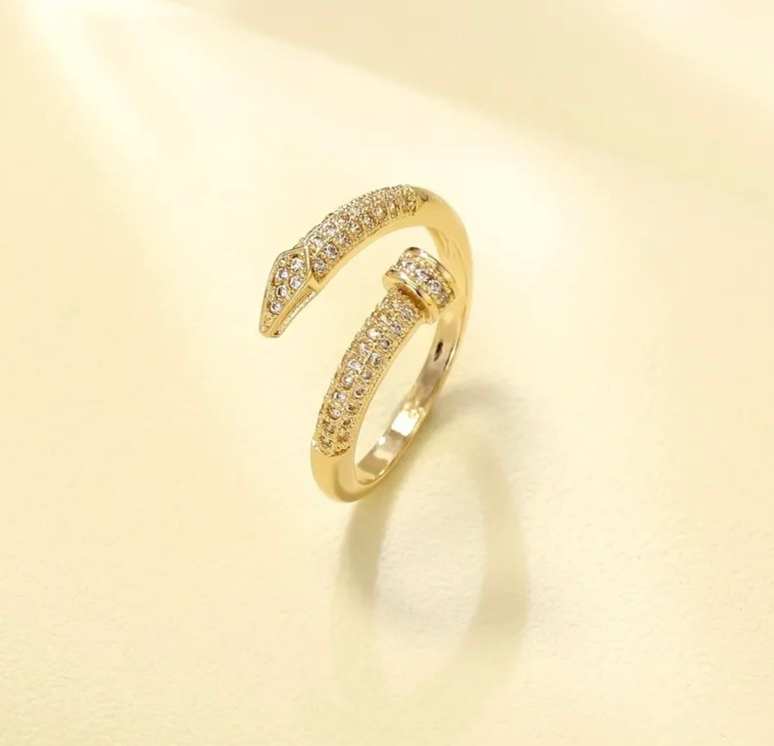 Nail Stone Ring