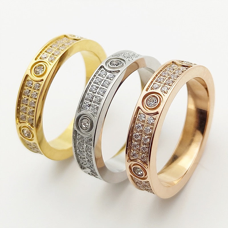 Love Cartier Stone Ring
