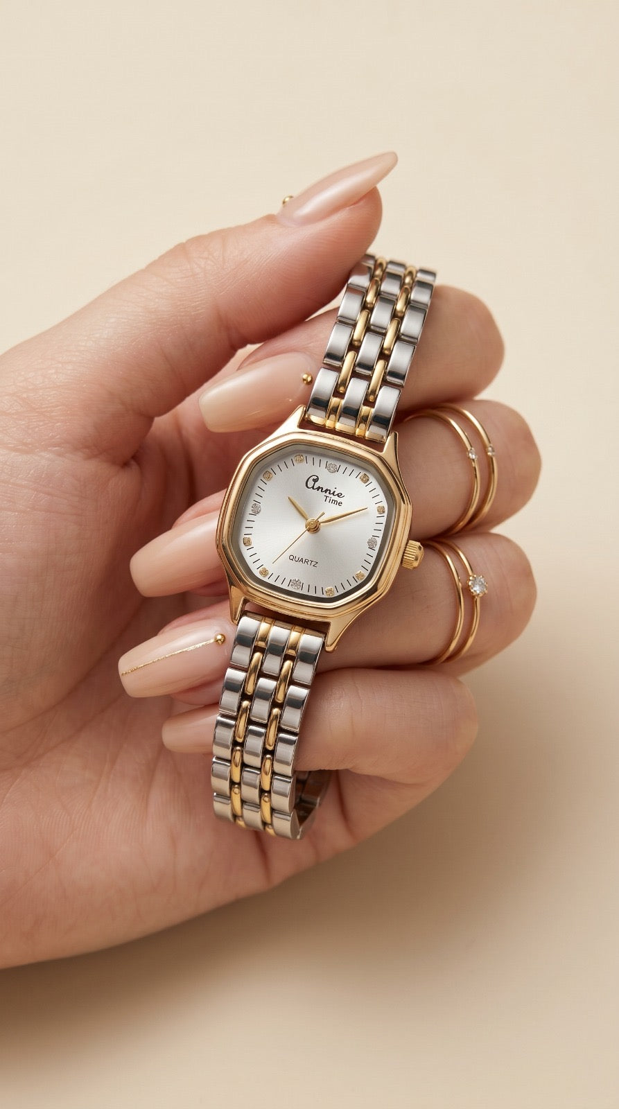 Vintage Octagon Women Watch
