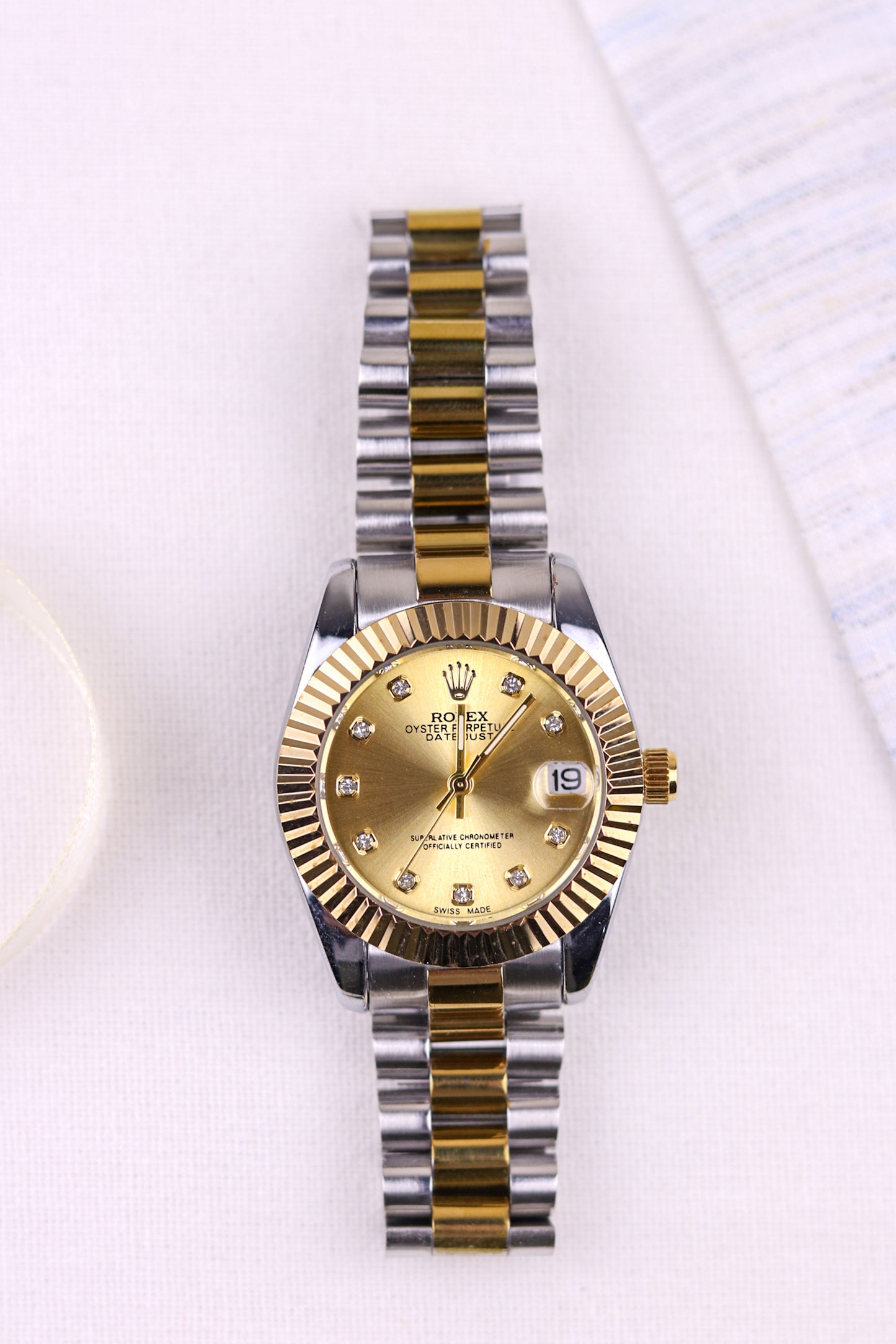 Ro-lex Majestic Era Day-Date Watch