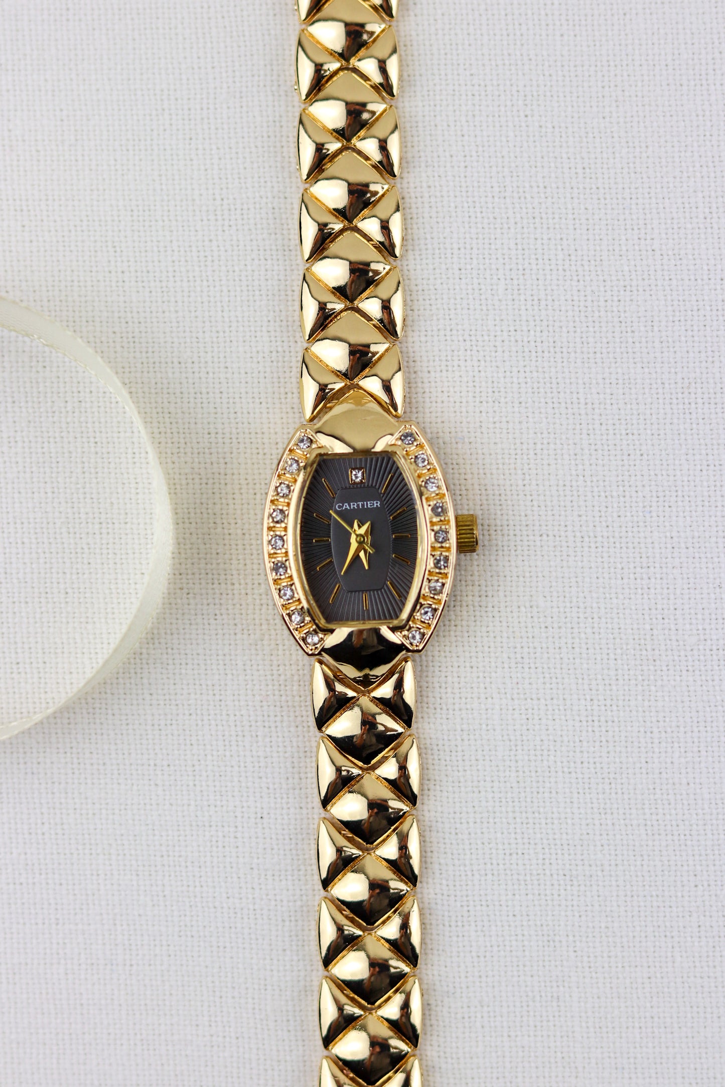 Cartier Black Diamond Elegance Watch