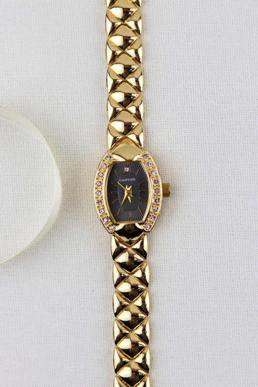 Cartier Black Diamond Elegance Watch