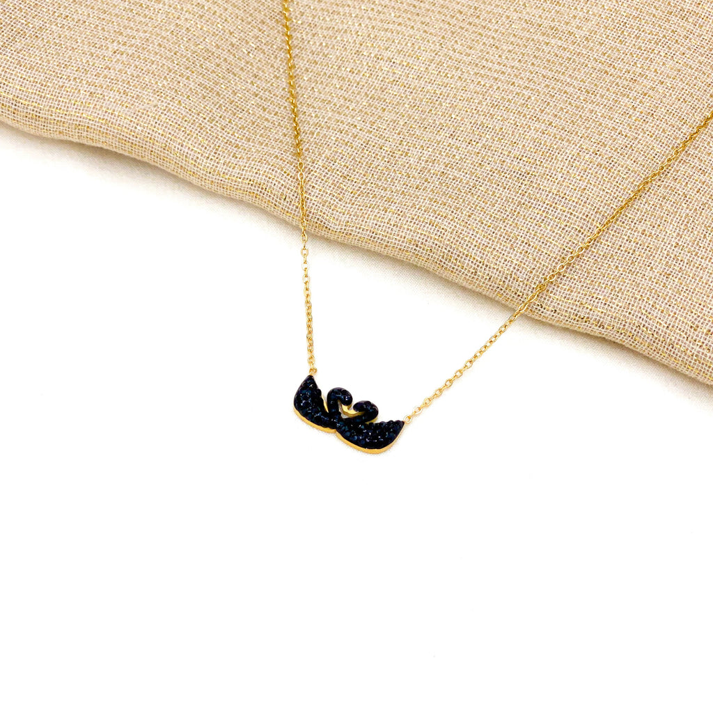 Double Swan Necklace