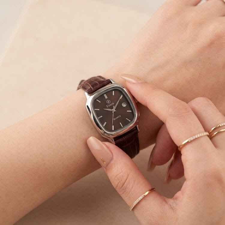 Flora Heritage Women Strap Watch